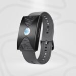 HEALBE GoBe U - Automatic Calorie Intake Smart Band, Energy Balance Insights, Hydration, Sleep, Stress, 24/7 Heart Rate, Neuroactivity, Free App, 5 ATM Waterproof - Grey - Image 2