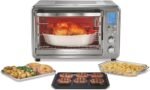 Hamilton Beach 6-in-1 Sure Crisp Air Fryer Toaster Oven Combo & Electric Indoor Grill, 450 F Searing Temp, Bake, Broil, Toast and Pizza Function, .88 cu. ft., 6 Slice Capacity, Stainless Steel (31395) - Image 2