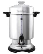 Hamilton Beach Commercial Coffee Urn & Hot Beverage Dispenser, 60 Cup Capacity, Polished Stainless Steel (D50065) - Image 2