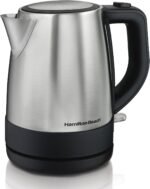 Hamilton Beach Electric Tea Kettle, Water Boiler & Heater, 1 L, Cordless, Auto-Shutoff & Boil-Dry Protection, Stainless Steel (40998) - Image 2