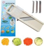 Handheld Mandoline - Japanese Style Slicer for Vegetables, Cabbage, Cucumber & Carrots - Image 2