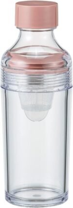 Hario Cold Brew Tea Portable Bottle, 160ml, Smoky Pink - Image 2
