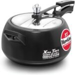 Hawkins Contura Hard Anodized Induction Compatible Extra Thick Base Pressure Cooker, Black, 5L - Image 2