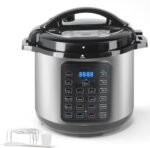 HealSmart 16-in-1 Multi Electric Pressure Cooker, Non-Stick 8QT Stainless Steel Pressure Cooker for Yogurt Maker, Slow Cooker, Cake, Multigrain, Dishwasher Safe - Image 2