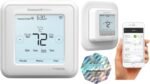 Honeywell TH6220WF2006/U Lyric T6 Pro Wi-Fi Programmable Thermostat with Stages Up to 2 Heat/1 Cool Heat Pump or 2 Heat/2 Cool Conventional with Large Wall Plate & Extended Warranty - Image 2