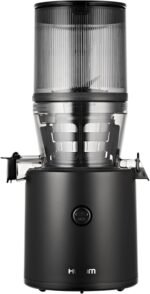 Hurom H320 Cold Press Juicer Machine, Easy to Clean Masticating Slow Juicer, Coarse Strainers, Self-Feeding, Hands Free, Family Size, Quiet Motor, Easy Assembly (Black) - Image 2