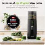Hurom H400 Cold Press Juicer Machine, Award Winning Masticating Slow Juicer, Easy to Clean, Strainer & Hands Free with Self Feeding, Wide Mouth Hopper, Easy Assembly (White) - Image 2