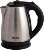 IMUSA USA GAU-18220 1.8 Liter Cordless Stainless Steel Electric Tea Kettle with Easy To Serve Pouring Spout - Image 2