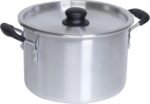 IMUSA USA, Silver IMU-60008 Aluminum Stock Pot with Lid 8 Quart - Image 2