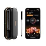 INKBIRD Meat Thermometer Wireless, Smart Bluetooth Meat Thermometer, IP67 Waterproof Wireless Meat Probe with Rechargeable Box for Outdoor Grill Smoker BBQ Rotisserie iOS & Android App - Image 2