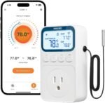 INKBIRD Plug in Thermostat WiFi 1800W 15A Heating Cooling Timer Countdown Mode - Image 2