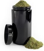 Infinity Jars 500ml (17 fl oz) Airtight UV Glass Jars Odor Blocking, Antistatic, Light Blocking Containers for Herbs, Coffee, Tea & Spices Durable, Refillable & Travel-Friendly Storage - Image 2