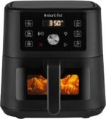 Instant Pot 4Qt Vortex 6-in-1 Mini Air Fryer, Custom Program Options, Air Fry, Broil, Roast, Dehydrate, Bake, Reheat, Black, 4 Quarts - Image 2