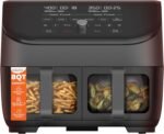 Instant Pot Vortex Plus XL 8QT ClearCook Air Fryer, Clear Windows, Custom Programming, 8-in-1 Functions that Crisps, Broils, Roasts, Dehydrates, Bakes, Reheats, from the Makers of Instant Pot, Black - Image 2