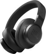 JBL Live 660NC - Wireless Over-ear Noise Cancelling headphones, JBL Signature Sound, Voice Assist, Up to 50Hrs of Battery with Speed Charging, Comfort-fit fabric headband and carrying pouch (Black) - Image 2