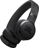 JBL Live 670NC - Wireless On-Ear Headphones with Adaptive Noise Cancelling with Smart Ambient, Up to 65H battery life with speed charge, Lightweight, comfortable and foldable design (Black) (Renewed) - Image 2