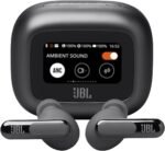 JBL Live Beam 3 - True Wireless Noise-Cancelling Stick-Closed Earbuds, 48Hrs Total Playback, Wireless Charging, 6 Mics for Perfect Calls, Multi-Point Connection, IP55 Waterproof and dustproof (Black) - Image 2