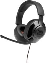 JBL Quantum 300 - Wired Over-Ear Gaming Headphones with JBL Quantum Engine Software - Black, Large - Image 2