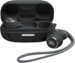 JBL Reflect Aero - True Wireless Noise Cancelling Active Earbuds, 6 mics for Perfect Calls with VoiceAware, Extreme dustproof & Waterproof, Comfortable, Secure fit, 24hr with Fast-Charging (Black) - Image 2