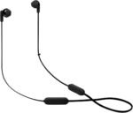 JBL Tune 215 - Bluetooth Wireless in-Ear Headphones with 3-Button Mic/Remote and Flat Cable - Black, Small - Image 2