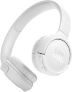 JBL Tune 520BT - Wireless On-Ear Headphones, Up to 57H Battery Life and Speed Charge, Lightweight, Comfortable and Foldable Design, Hands-Free Calls with Voice Aware (White) - Image 2