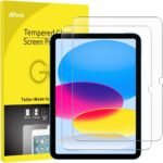 JETech Screen Protector for iPad (A16) 11th/10th Generation (2025/2022), 9H Tempered Glass Film, HD Clear, 2-Pack - Image 2