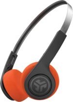 JLab Rewind 2 Wireless Retro Headphones, 20+ Hours Playtime, App Support, Bluetooth Multipoint + Wireless Sharing, Custom EQ3 Sound, Music Controls, Throwback 80s 90s Design, Black - Image 2