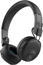JLab Studio ANC On-Ear Wireless Headphones, Black, 34+ Hour Bluetooth 5 Playtime, 28+ Hour with Active Noise Cancellation, EQ3 Custom Sound, Ultra-Plush Faux Leather & Cloud Foam Cushions - Image 2