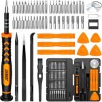 JOREST 59Pcs Small Precision Screwdriver Set with Torx T5, T6, T8, Mini Repair Tool Kit for Macbook, Computer, Laptop, iPhone, PS4 PS5, Xbox, Switch, Eyeglasses, Watch, PC, Ring Doorbell, Electronic - Image 2