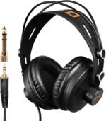 JOYO Studio Headphones Monitor Headphone for Recording Over Ear Noise Canceling for Guitar Cellphone Mixer Amplifier Podcast DJ and Keyboard Piano (JMH-02) - Image 2