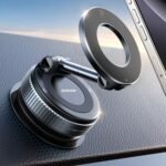 JOYROOM Magsafe Car Mount, Car Mount for iPhone with Strong Magnet, 360° Metal Strut Vacuum Suction Cup Phone Mount for iPhone 17 Air Pro Max/16 15 14 13 12 Series& Android Magsafe Case, Dark Blue - Image 2