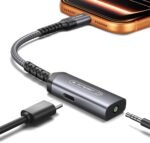 JSAUX USB C Headphone Adapter and Charger, 2-in-1 Type to 3.5mm Audio with PD 60W Fast Charging for iPhone 16 Pro/16 Pro Max/16/16 Plus/15 Pro Max/15 Pro,Samsung S24/S24+/S23/S22/S21,iPad Pro-Red - Image 2