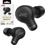 JVC Active Noise Cancelling True Wireless Earbuds - Bluetooth 5.3 with ANC - Comfortable Fit with S/M/L Silicon & Memory Foam Earpieces - IPX4 Water Resistant - 28 Hrs Playback - Compact Charging Case - Image 2