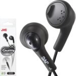 JVC HAF160B Gumy Ear Bud Headphone Black - Image 2