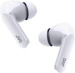 JVC Ultra Compact True Wireless Earbuds Headphones, Total 12 Hour Battery Life, Sound with 13mm Driver, USB-C Connection - HAB5TW (White) - Image 2