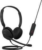 Jabra Evolve 10 Wired Headset with Noise-Cancelling Microphone for PC/Laptop Use, Easy USB-A Setup, TCO Certified, Lightweight Design, Inline Call/Volume Controls for Online Meetings, Black - Image 2