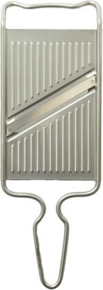 Japanese Double-Edged Slicer, Mandoline, Stainless Steel, Made in Sanjo, Japan, Silver - Image 2