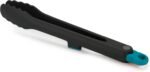 Joseph Joseph Duo Lockable Tongs Hygienic with Integrated Tool Rest & Non-Slip Feet, Suitable for Non-Stick Cookware, Heat-Resistant, BPA Free - Image 2