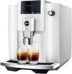 Jura E4 Piano White Automatic Coffee Machine - Image 2