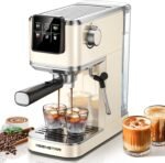 KEENSTAR 20Bar Espresso Machine with Rapid Cold Brew, Hot & Iced Coffee Machine, Espresso Maker with Milk Frother Steam Wand, Touch Screen with 40oz Water Tank for Latte, Cappuccino, Gift - Image 2