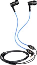 KINDEN Air Tube Earbuds Headphone Binaural Earphones with Microphone Noise Cancelling for Phone,Pad,Pod,HTC,Sony,Mp3 Players - Image 2