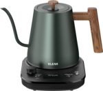 KLEAH Gooseneck Electric Kettle with Temperature Control - 0.8L Automatic Shut Off Tea & Coffee Kettle, Hot Water Boiler Pour Over Coffee Kettle, 1200W Quick Heating Keep Warm, Green - Image 2