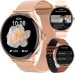 KPEP Fitness Watches for Women Men with 3 Bands, 1.43" AMOLED Screen Smartwatches Make & Answer Calls, SpO2 Heart Rate Monitor, IP67 Waterproof Sleep & Activity Tracker Women's Watches for Android iOS - Image 2