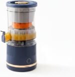 KUYRA Rechargeable Electric Citrus Juicer – Portable USB Juicer Machine with Cleaning Brush, Orange Lemon Grapefruit Squeezer, Easy to Clean, Compact Cordless Juice Maker for Home, Camping & Travel, - Image 2