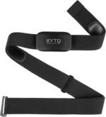 KYTO Heart Rate Monitor Chest Strap - ANT+ & Dual Bluetooth 4.0 HR Sensor Compatible with Peloton, Zwift, Garmin, Strava, High-Precision Tracking for HIIT, Cycling, Running - Image 2
