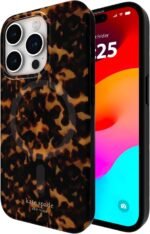 Kate Spade New York iPhone 15 Pro Case, Compatible with MagSafe - Tortoiseshell - Image 2