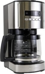 Kenmore Drip Coffee Maker - 12 Cup Programmable Cafe Machine With Glass Pot, Regular & Bold Brew, Auto Shut Off Large Water Reservoir, Reusable Filter, Kitchen Appliances, Black - Image 2