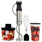 Kenmore Immersion Blender - Handheld Stick Mixer, Electric Hand Blender with Stainless Steel Shaft, Whisk, Variable Speed for Smoothies, Milkshakes, Baby Food, Puree, Batidora de Inmersión - Image 2