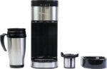 Kenmore Single Serve Coffee Maker – Compatible with Keurig K‑Cup Pods & Ground Coffee, One Cup Brewer, 6–14 Oz Brew Sizes, Travel Mug Friendly, Auto Shut‑Off, Hot & Iced Maquina de cafe, Black - Image 2