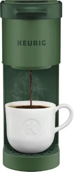 Keurig K-Mini Single Serve K-Cup Pod Coffee Maker, Featuring An Ultra-sleek Design, Evergreen - Image 2